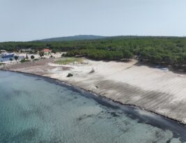 Çanakkale Eceabat’taki Kabatepe Günübirlik Tesisleri Yaz Sezonuna Hazırlanıyor